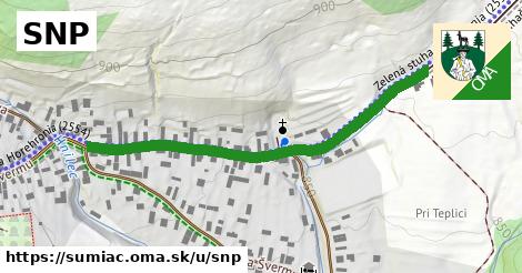 ilustrácia k SNP, Šumiac - 524 m