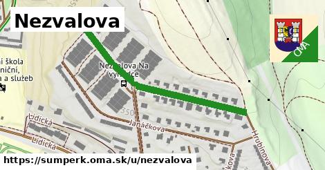 ilustrácia k Nezvalova, Šumperk - 420 m