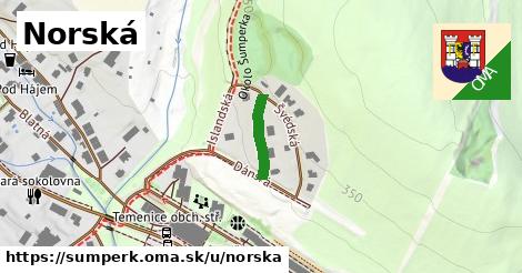 ilustrácia k Norská, Šumperk - 118 m