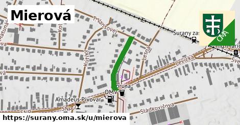 Mierová, Šurany