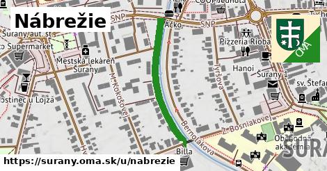 Nábrežie, Šurany