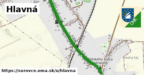 ilustrácia k Hlavná, Šúrovce - 1,02 km