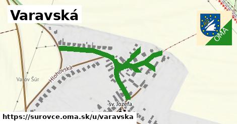 ilustrácia k Varavská, Šúrovce - 638 m