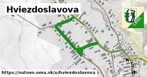 ilustrácia k Hviezdoslavova, Šútovo - 440 m