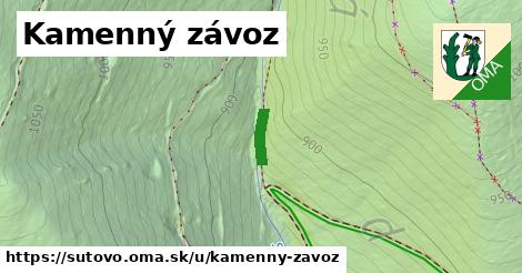 ilustrácia k Kamenný závoz, Šútovo - 79 m