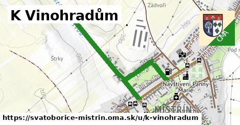 ilustrácia k K Vinohradům, Svatobořice-Mistřín - 1,01 km