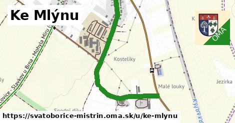ilustrácia k Ke Mlýnu, Svatobořice-Mistřín - 1,10 km
