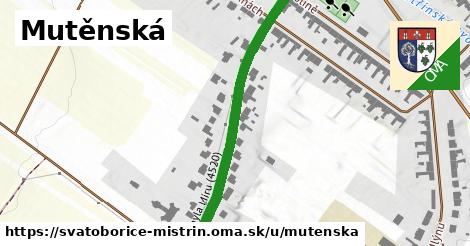 ilustrácia k Mutěnská, Svatobořice-Mistřín - 462 m