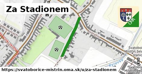 ilustrácia k Za Stadionem, Svatobořice-Mistřín - 226 m