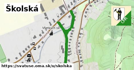 ilustrácia k Školská, Svätuše - 370 m