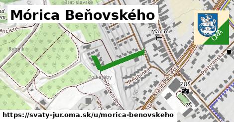 ilustrácia k Mórica Beňovského, Svätý Jur - 200 m