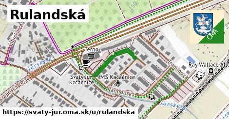 ilustrácia k Rulandská, Svätý Jur - 184 m