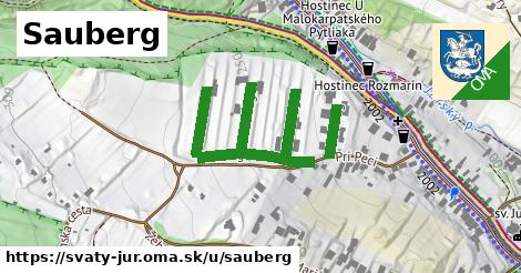 ilustrácia k Sauberg, Svätý Jur - 552 m
