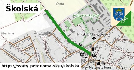 ilustrácia k Školská, Svätý Peter - 0,71 km