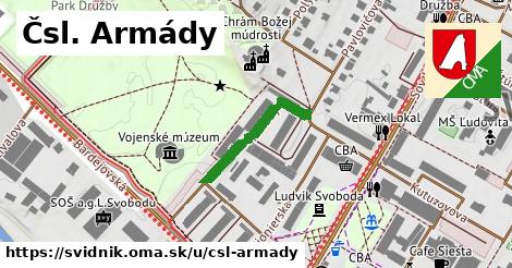 Čsl. Armády, Svidník