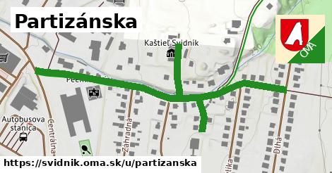 Partizánska, Svidník