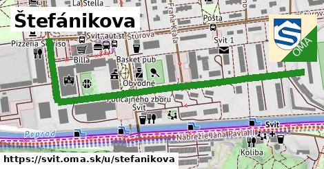 ilustrácia k Štefánikova, Svit - 0,71 km