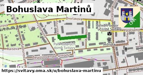 ilustrácia k Bohuslava Martinů, Svitavy - 160 m