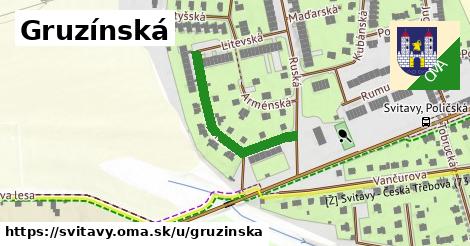 ilustrácia k Gruzínská, Svitavy - 270 m