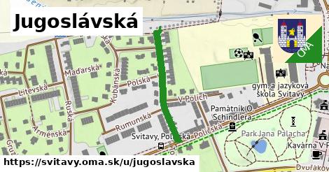 ilustrácia k Jugoslávská, Svitavy - 258 m