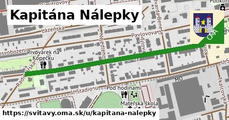 ilustrácia k Kapitána Nálepky, Svitavy - 576 m