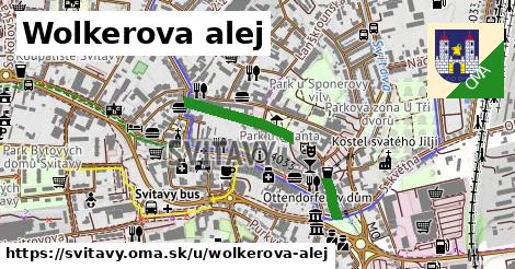 Wolkerova alej, Svitavy