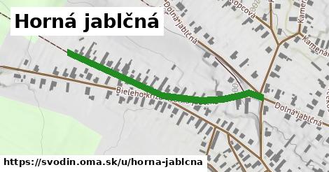 Horná jablčná, Svodín