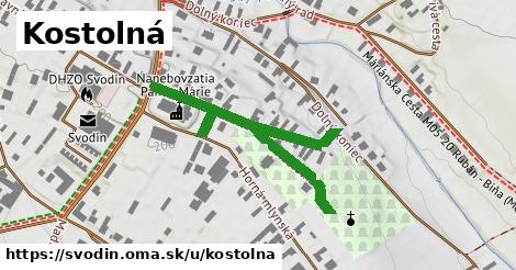 ilustrácia k Kostolná, Svodín - 515 m