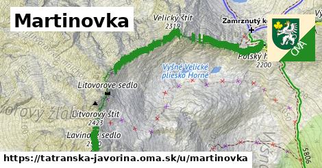 ilustrácia k Martinovka, Tatranská Javorina - 1,07 km