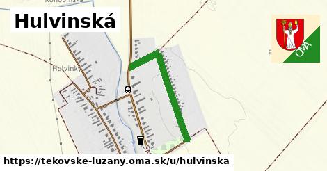 Hulvinská, Tekovské Lužany