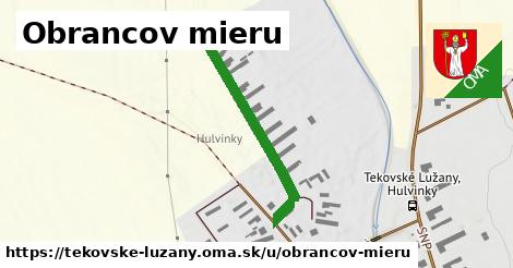 ilustrácia k Obrancov mieru, Tekovské Lužany - 308 m