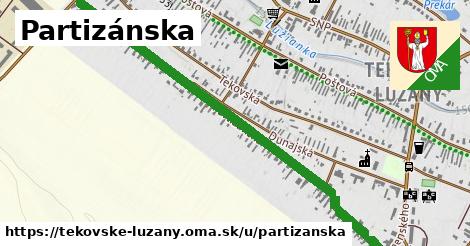 Partizánska, Tekovské Lužany