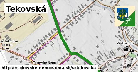 ilustrácia k Tekovská, Tekovské Nemce - 0,74 km