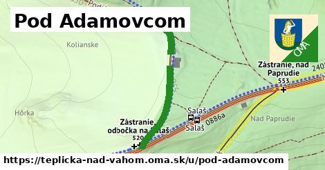 ilustrácia k Pod Adamovcom, Teplička nad Váhom - 300 m