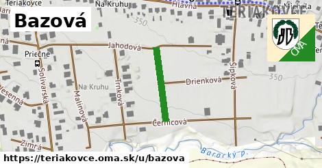 Bazová, Teriakovce