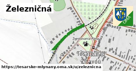 ilustrácia k Železničná, Tesárske Mlyňany - 223 m