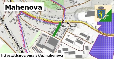 ilustrácia k Mahenova, Tišnov - 100 m