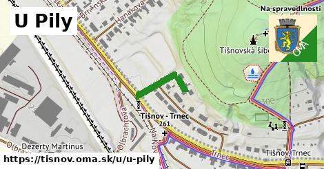 ilustrácia k U Pily, Tišnov - 146 m