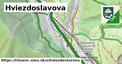 ilustrácia k Hviezdoslavova, Tisovec - 1,76 km