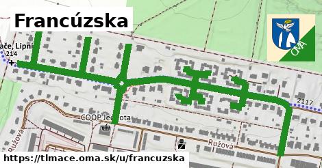 ilustrácia k Francúzska, Tlmače - 1,50 km