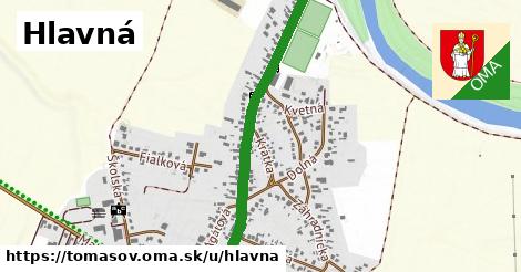 ilustrácia k Hlavná, Tomášov - 1,53 km