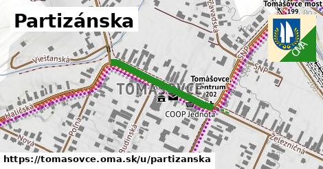 Partizánska, Tomášovce