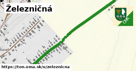 ilustrácia k Železničná, Tôň - 0,83 km