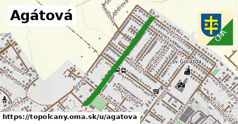 Agátová, Topoľčany