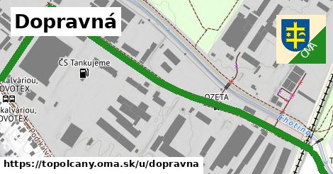 ilustrácia k Dopravná, Topoľčany - 1,00 km