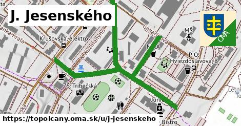 ilustrácia k J. Jesenského, Topoľčany - 0,84 km