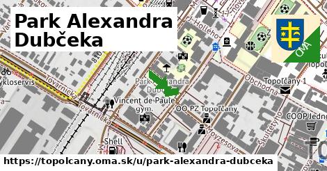 ilustrácia k Park Alexandra Dubčeka, Topoľčany - 118 m