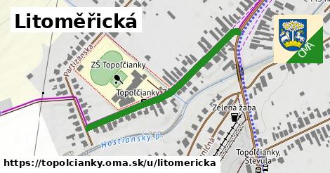 Litoměřická, Topoľčianky