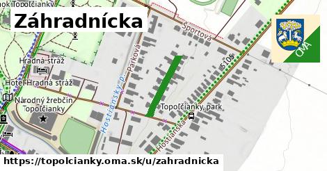 Záhradnícka, Topoľčianky