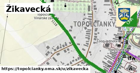 ilustrácia k Žikavecká, Topoľčianky - 600 m